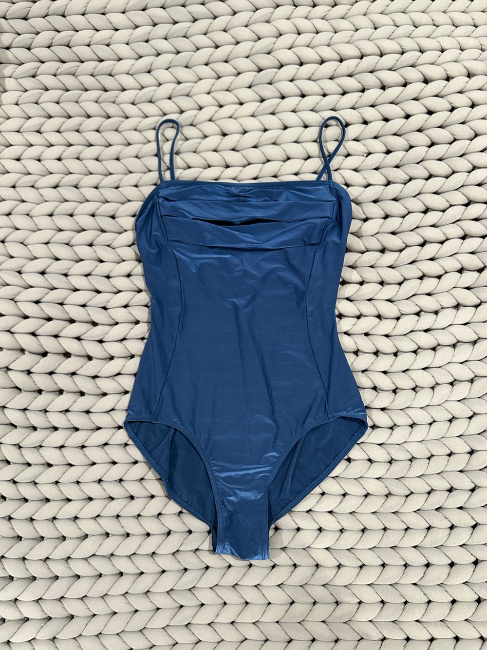 Mirella Blue Ballet Leotard
